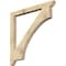 Ekena Millwork Westlake Slat Rough Sawn Bracket, Douglas Fir, 4"W x 48"D x 48"H BKT04X48X48WTL06RDF - alternate 1